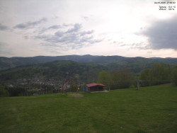 Pohled na Krkonoše