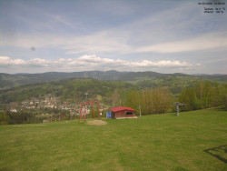 Pohled na Krkonoše