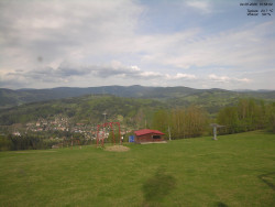 Pohled na Krkonoše