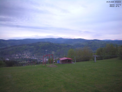 Pohled na Krkonoše