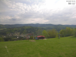 Pohled na Krkonoše