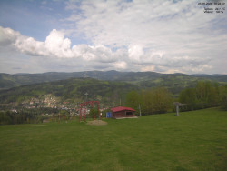 Pohled na Krkonoše
