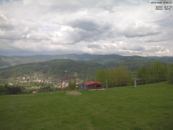 Pohled na Krkonoše