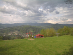 Pohled na Krkonoše