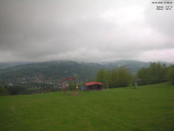 Pohled na Krkonoše