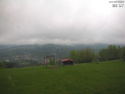 Pohled na Krkonoše