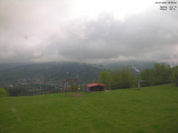 Pohled na Krkonoše