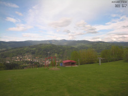 Pohled na Krkonoše