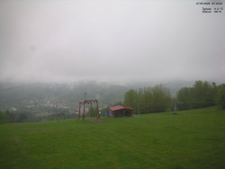 Pohled na Krkonoše