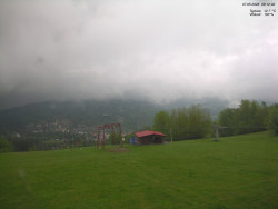 Pohled na Krkonoše