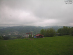 Pohled na Krkonoše