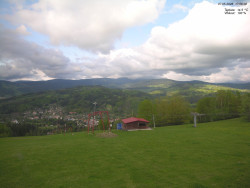Pohled na Krkonoše