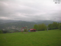 Pohled na Krkonoše