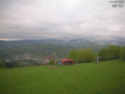 Pohled na Krkonoše