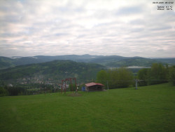 Pohled na Krkonoše