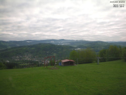 Pohled na Krkonoše