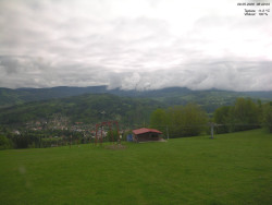 Pohled na Krkonoše