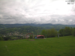 Pohled na Krkonoše