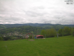 Pohled na Krkonoše