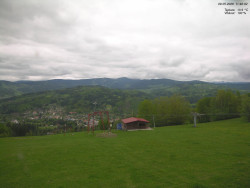 Pohled na Krkonoše