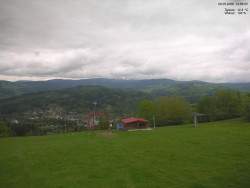 Pohled na Krkonoše