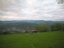 Pohled na Krkonoše