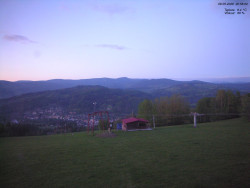 Pohled na Krkonoše