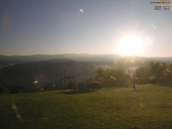 Pohled na Krkonoše