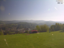 Pohled na Krkonoše