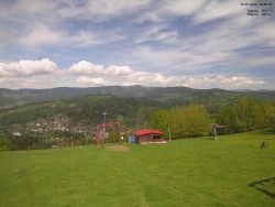 Pohled na Krkonoše