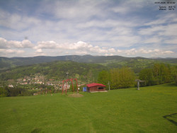Pohled na Krkonoše