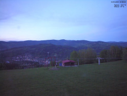 Pohled na Krkonoše