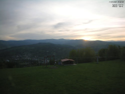 Pohled na Krkonoše