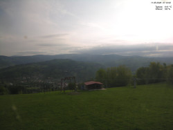 Pohled na Krkonoše