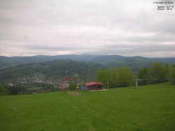 Pohled na Krkonoše