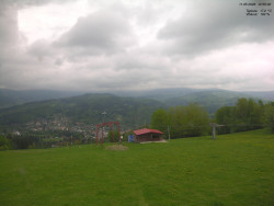 Pohled na Krkonoše