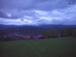 Pohled na Krkonoše