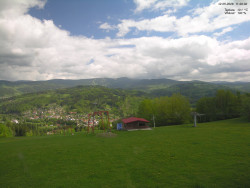 Pohled na Krkonoše