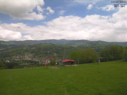 Pohled na Krkonoše