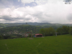 Pohled na Krkonoše