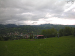 Pohled na Krkonoše