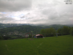 Pohled na Krkonoše