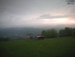 Pohled na Krkonoše