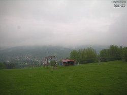 Pohled na Krkonoše
