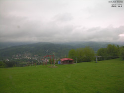 Pohled na Krkonoše