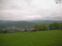 Pohled na Krkonoše