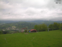 Pohled na Krkonoše