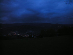Pohled na Krkonoše