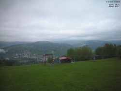 Pohled na Krkonoše