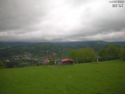 Pohled na Krkonoše